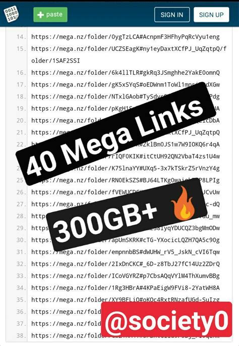 mega links share